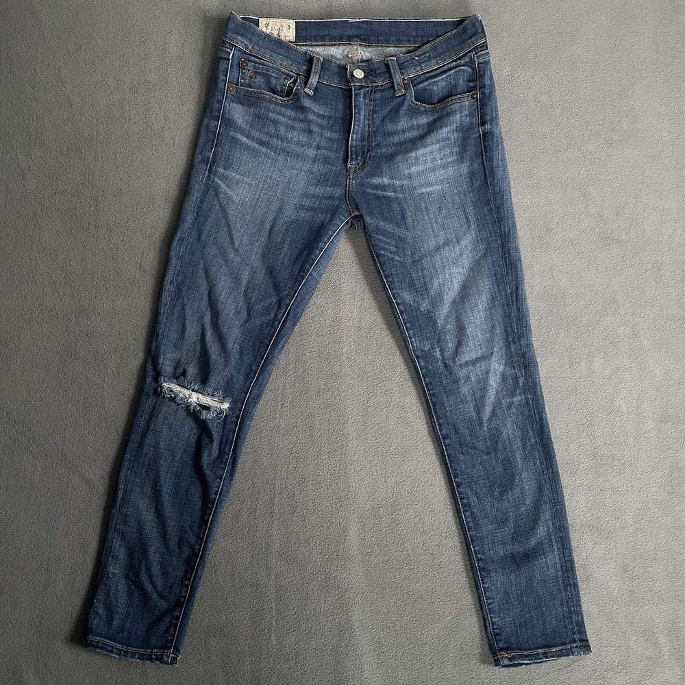 Polo Ralph Lauren The Thompkins Skinny Crop Sz 30 Womens  30x26